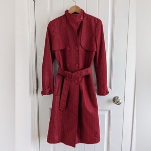 Les Copains Vintage Trench Coat NWOT